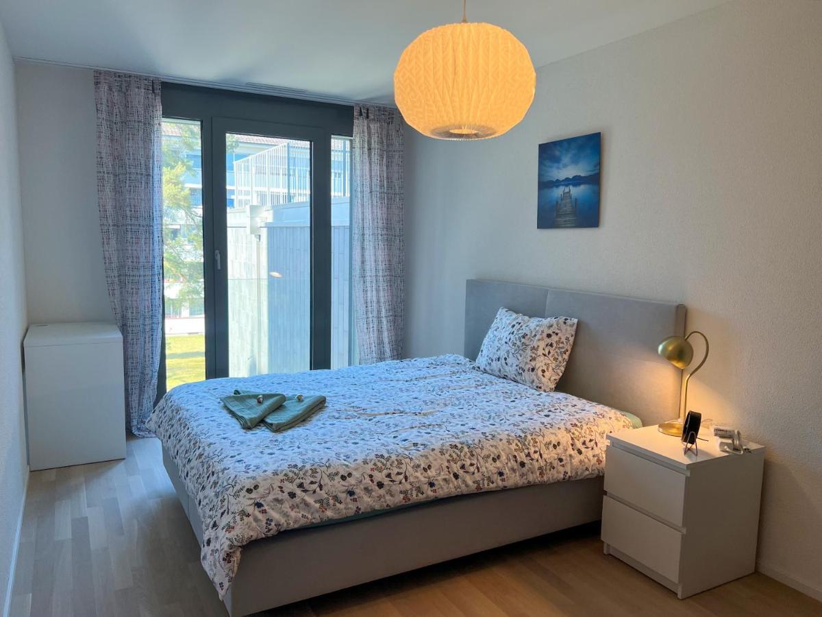 Lavish 4.5 Rooms Furnished Apartment @Glattbrugg Opfikon-Glattbrugg Dış mekan fotoğraf